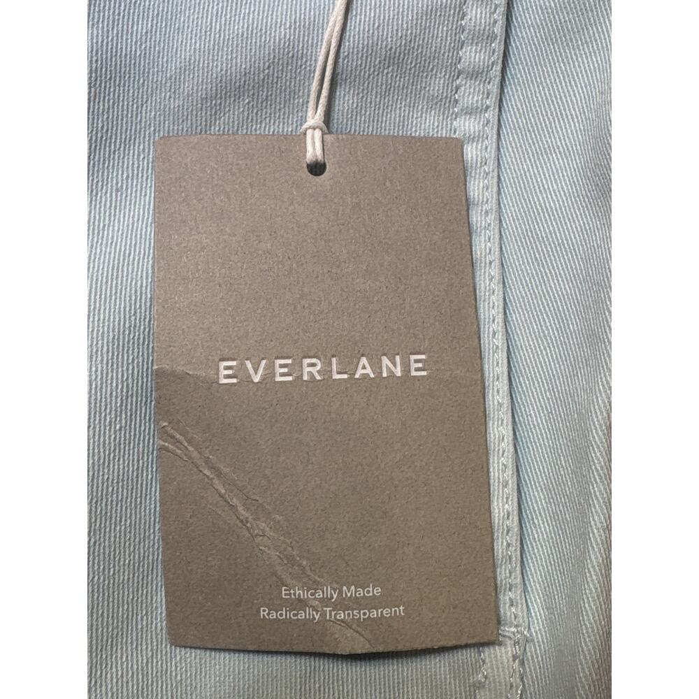 Everlane Utility Barrel Jeans Light Wash Cropped Tapered Denim Size 0 NWT - Picture 10 of 13